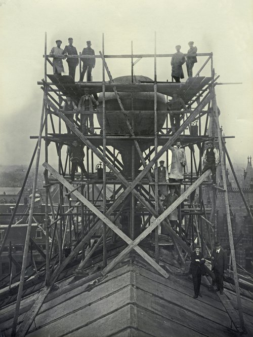 dak burgerzaal restauratie